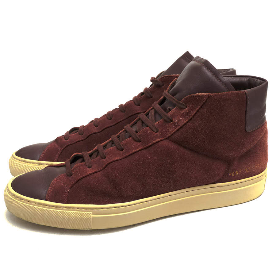 コモンプロジェクト/COMMON PROJECTS/1657 VINTAGE HIGH OXBLOOD ハイカットスニーカー 【中古】