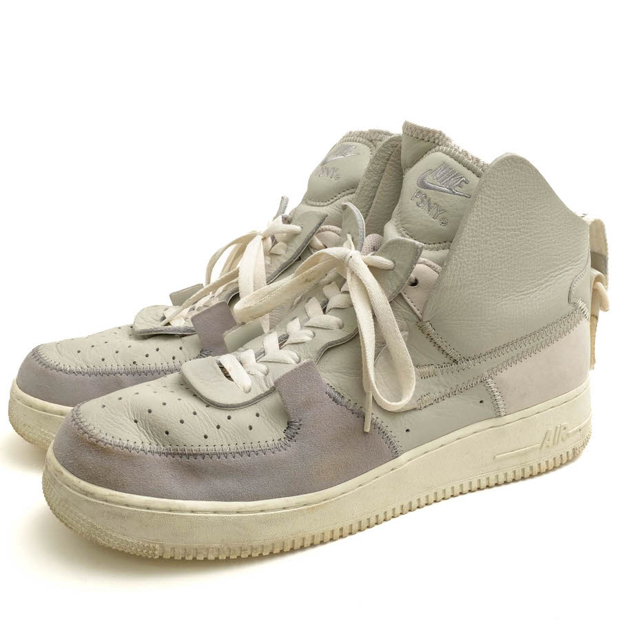 ナイキ/NIKE/AO9292-001 AIR FORCE 1 HIGH PSNY Light Bone エア フォース 1 ハイ ハイカットスニーカー 【中古】 |ブランディング2号店