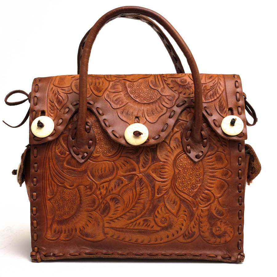 グレースコンチネンタル/GRACE CONTINENTAL/Carving Tribes Maestra S カービングトライブス マエストラ ハンドバック 【中古】