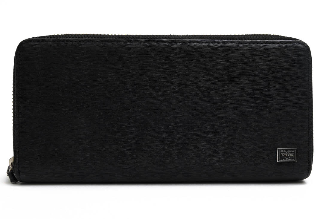 ○ポーター 吉田カバン PORTER 羊革 シープスキン 長財布 035-03429 CRUST LONG WALLET クラスト 小銭入れあり メンズ 【中古】 中古 w7727_1.jpg