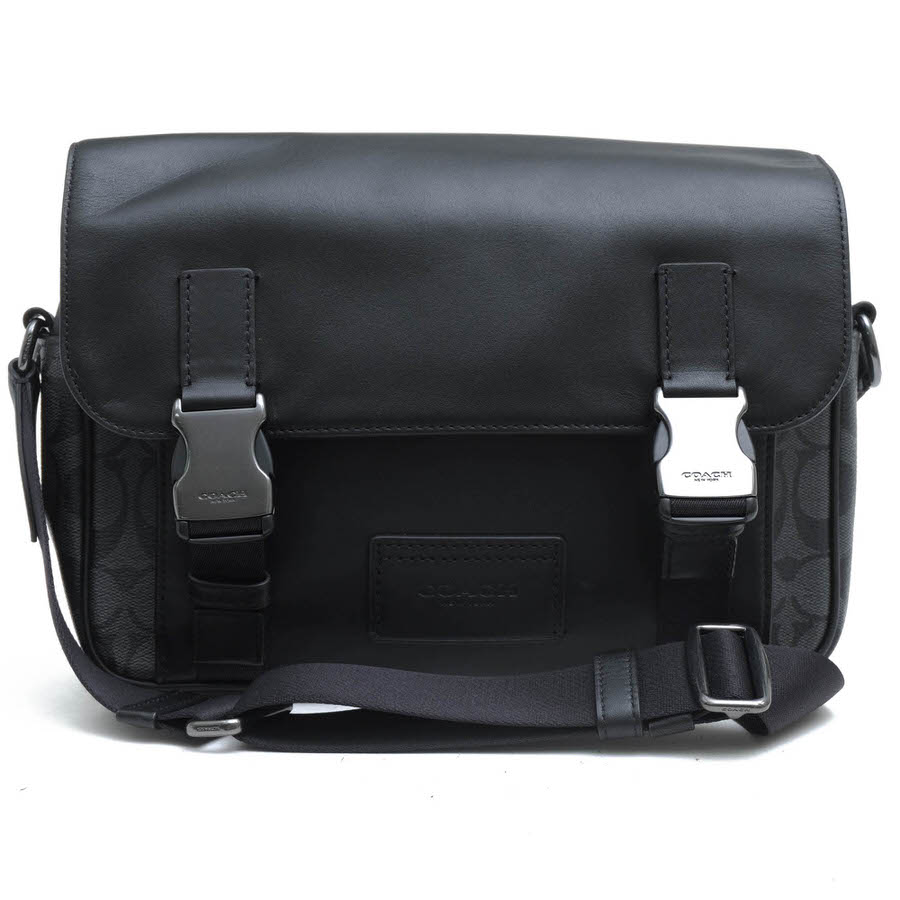 コーチ/COACH/C3747 Track Crossbody In Signature Canvas トラック クロスボディ ショルダーバッグ 【中古】 ｜ブランディング２号店
