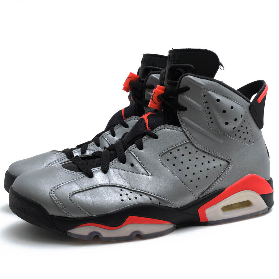 ナイキ/NIKE/CI4072-001 Air Jordan 6 Reflective Infrared エアジョーダン6 リフレクティブ ハイカットスニーカー 【中古】