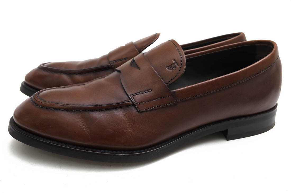 トッズ/TOD'S/MOCASSINO GOMMA SOTTILE ゴンミーニ コインローファー 【中古】 |ブランディング2号店