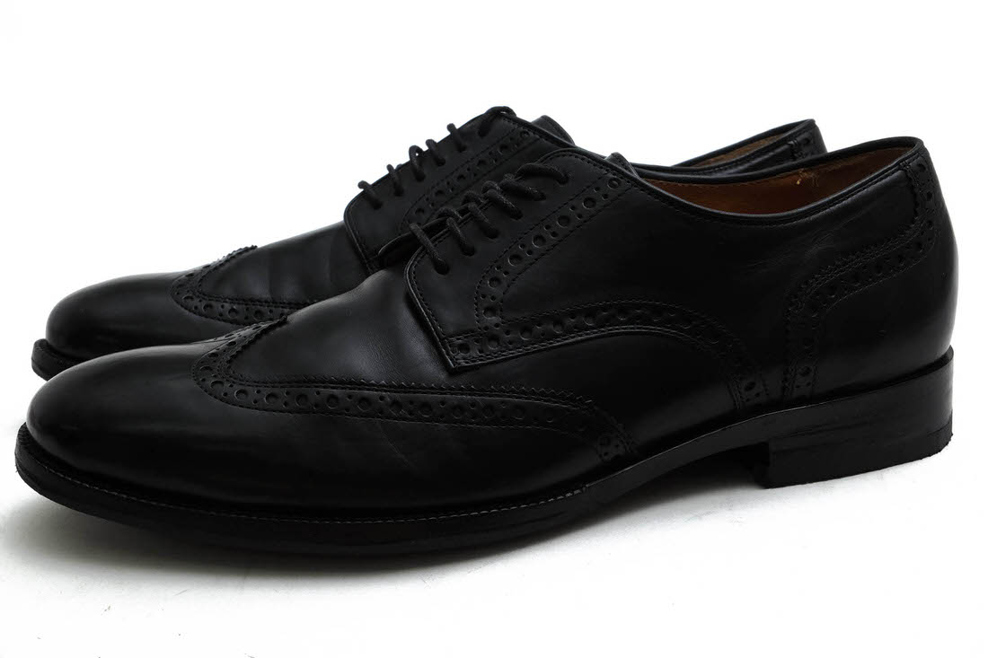 電話を掛けるハーン/COLE HAAN/C29552 Gramercy Derby Wingtip Oxford グラマシー 商行為シューズ 【中古】