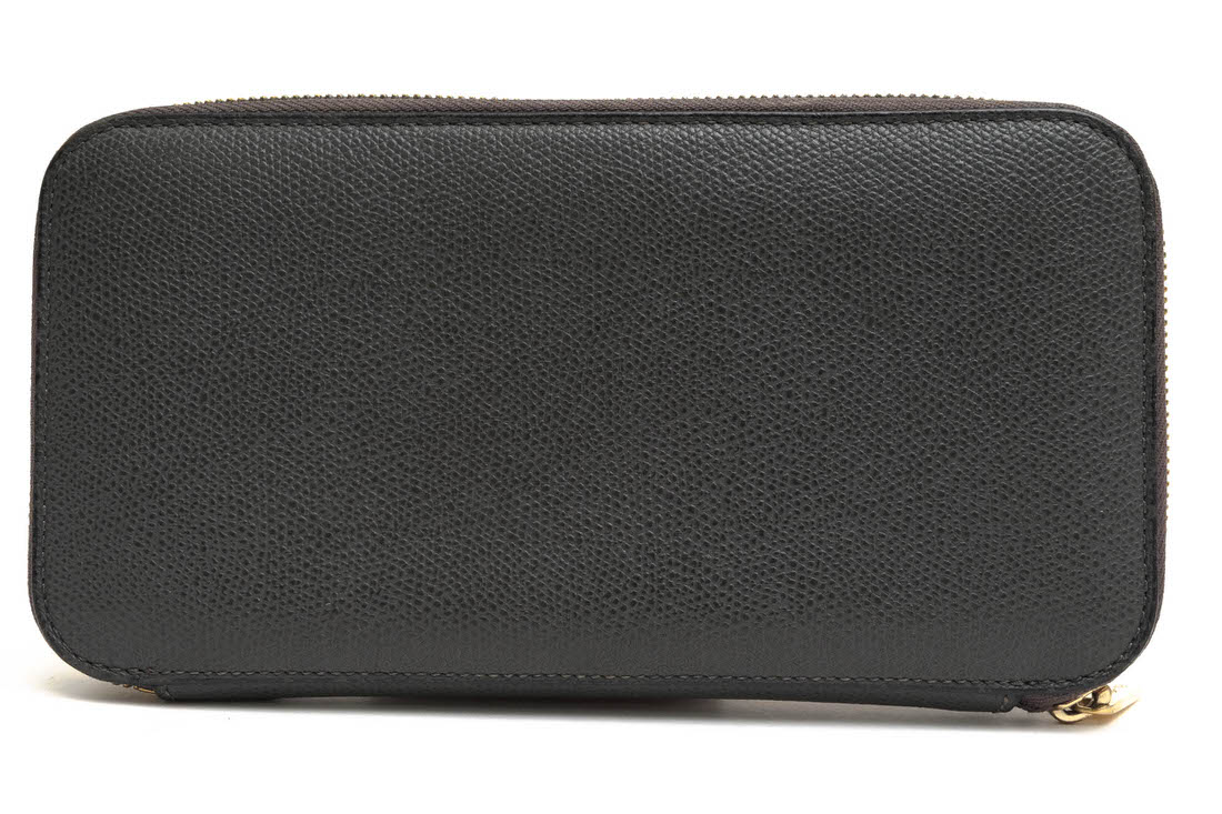 ヴァレクストラ/Valextra/V9L21-028 Zip Around 12CC Wallet ジップパース 12カード 長財布 【中古】 ｜ブランディング２号店