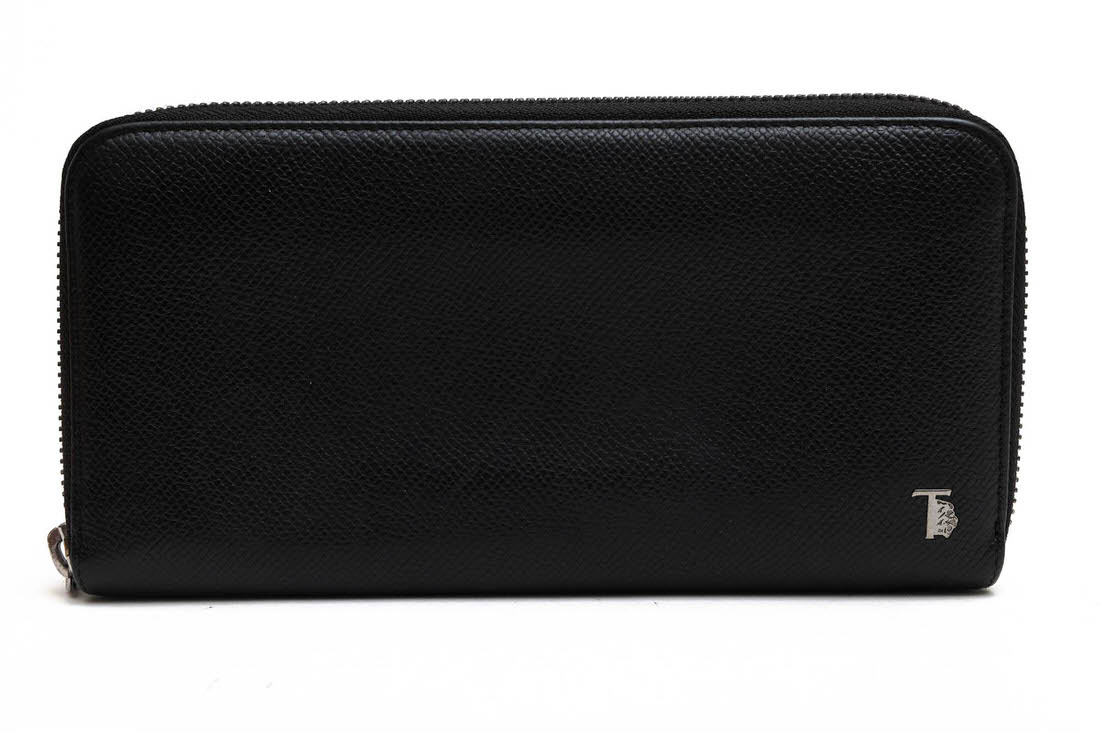 トッズ/TOD'S/XAMLEOA0400DOUB999 P-FOGLIO ZIP AROUND GR. 19X105 長財布 【中古】 ｜ブランディング２号店