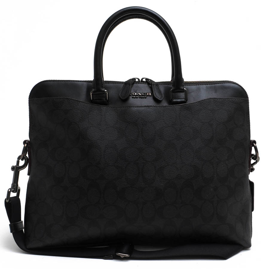 コーチ/COACH/F73970 Beckett Portfolio Brief In Signature Canvas ベケット ポートフォリオ ビジネスバッグ 【中古】 ｜ブランディング２号店
