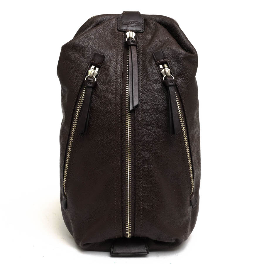 コーチ/COACH/70360 Thompson Leather Sling Pack トンプソン レザー スリング パック X  ショルダーバッグ 【中古】