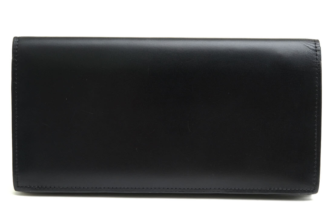 ○ココマイスター COCOMEISTER ヌメ革 牛革 NEVADA 長財布 45014902 PULL Carrack Lombardia プルキャラック ロンバルディア 小銭  中古 w6438_1.jpg