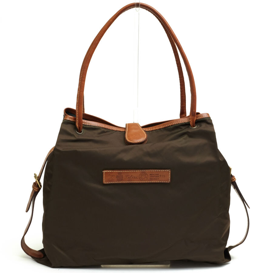 楽天市場】Felisi フェリージ 9237 レザー×ナイロン ヘルメット トート