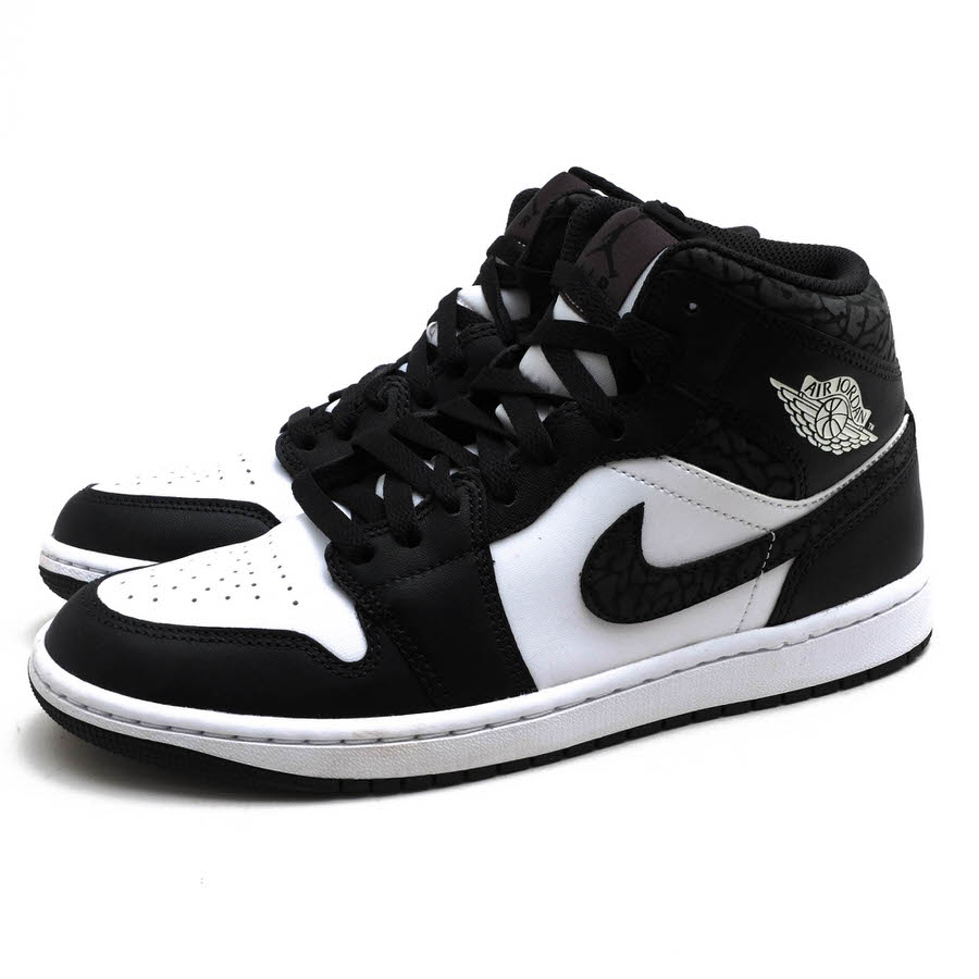 楽天市場】Nike Air Jordan 1 Mid Panda Elephant ナイキ エア