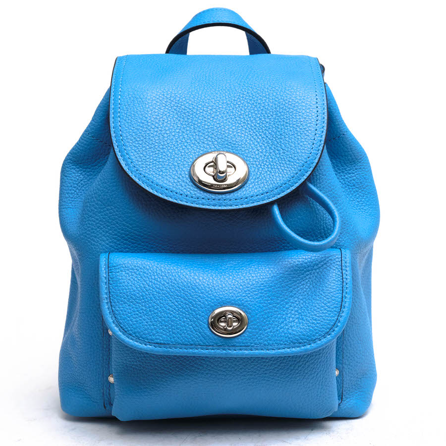 楽天市場】COACH(コーチ) ミニターンロックリュックサック 37581