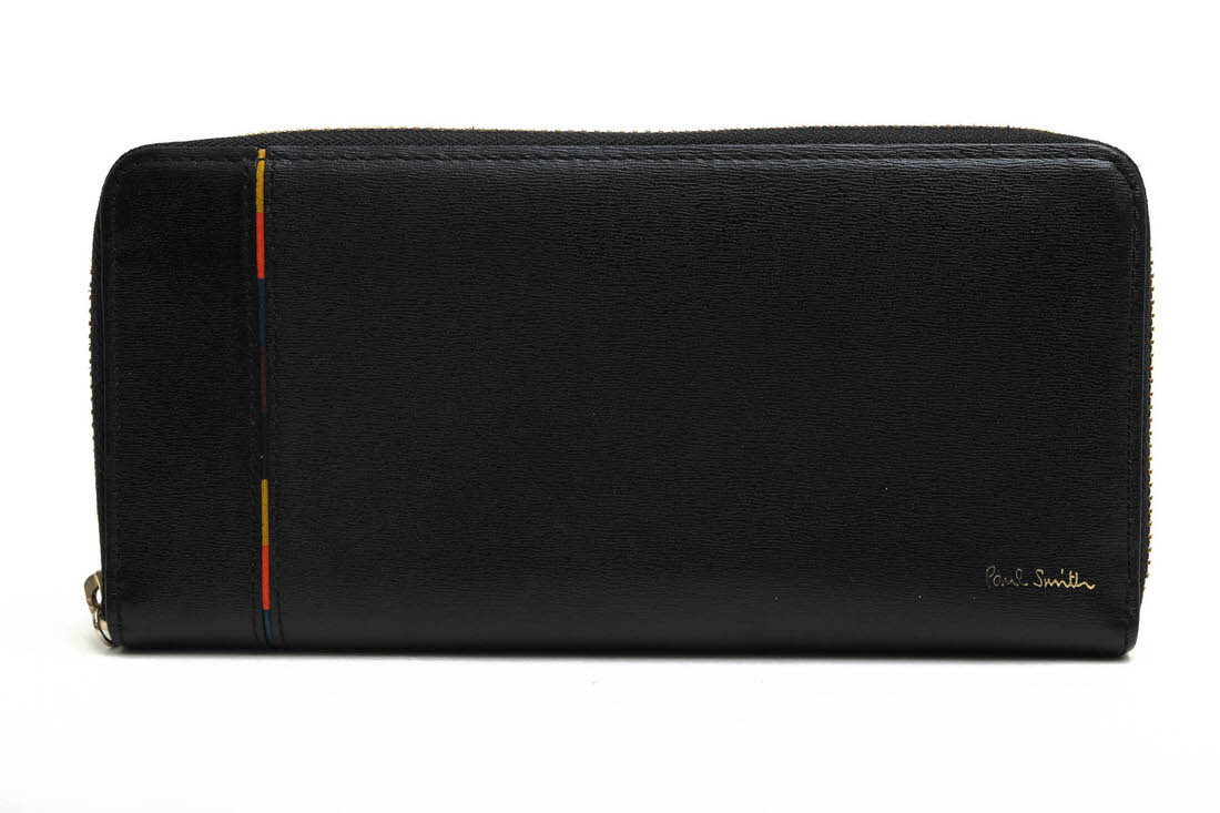 ポールスミス/Paul Smith/P156 インセットストライプ 長財布 【中古】 ｜ブランディング２号店 18,477円
