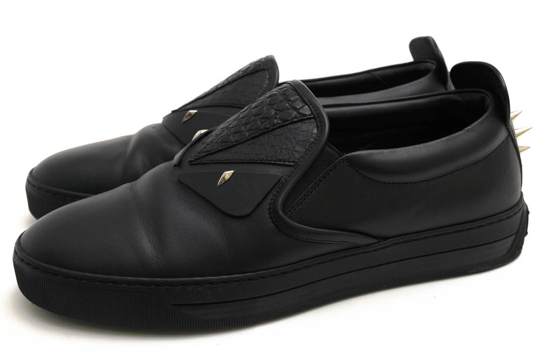 楽天市場】FENDI フェンディ 「7」 イタリア製 厚底ラバーソールレザー