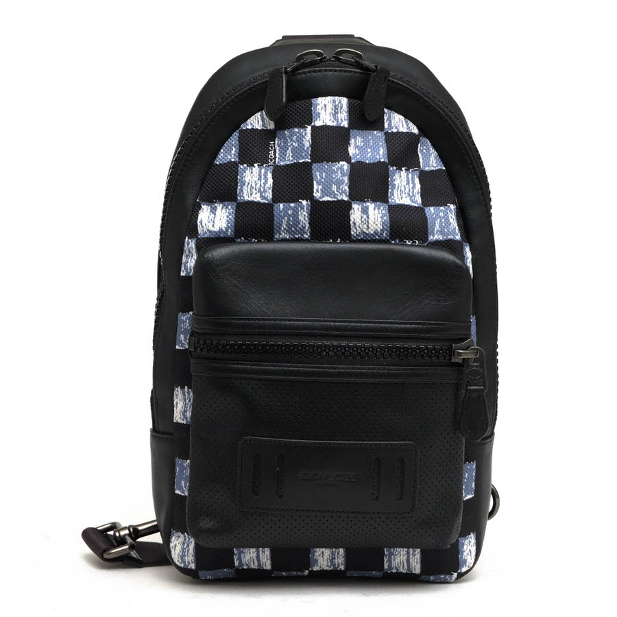 コーチ/COACH/F11165 TERRAIN PACK WITH GRAPHIC CHECKER PRINT テレイン パック ウィズ グラフィック チェッカープリント ショルダーバッグ 【中古】 |ブランディング2号店