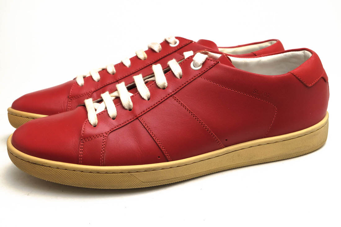 サンローラン/YVES SAINT LAURENT/DM330269 WOLLY ローカットスニーカー 【中古】