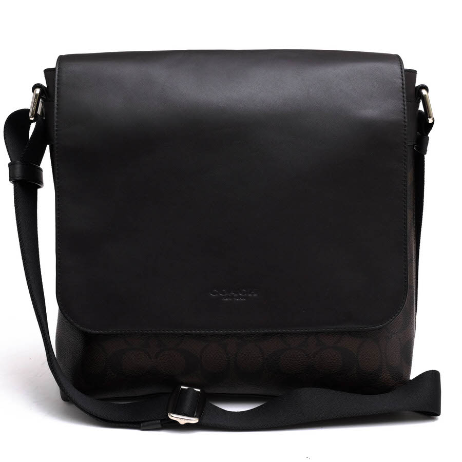 コーチ/COACH/F54771 Charles Small Messenger In Signature チャールズ スモール メッセンジャー ショルダーバッグ 【中古】 ｜ブランディング２号店