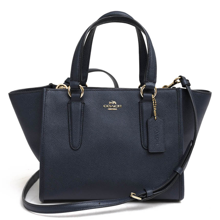 コーチ/COACH/33996 Mini Carryall in Crossgrain Leather ミニクロスビーキャリーオール ハンドバッグ 【中古】 ｜ブランディング２号店
