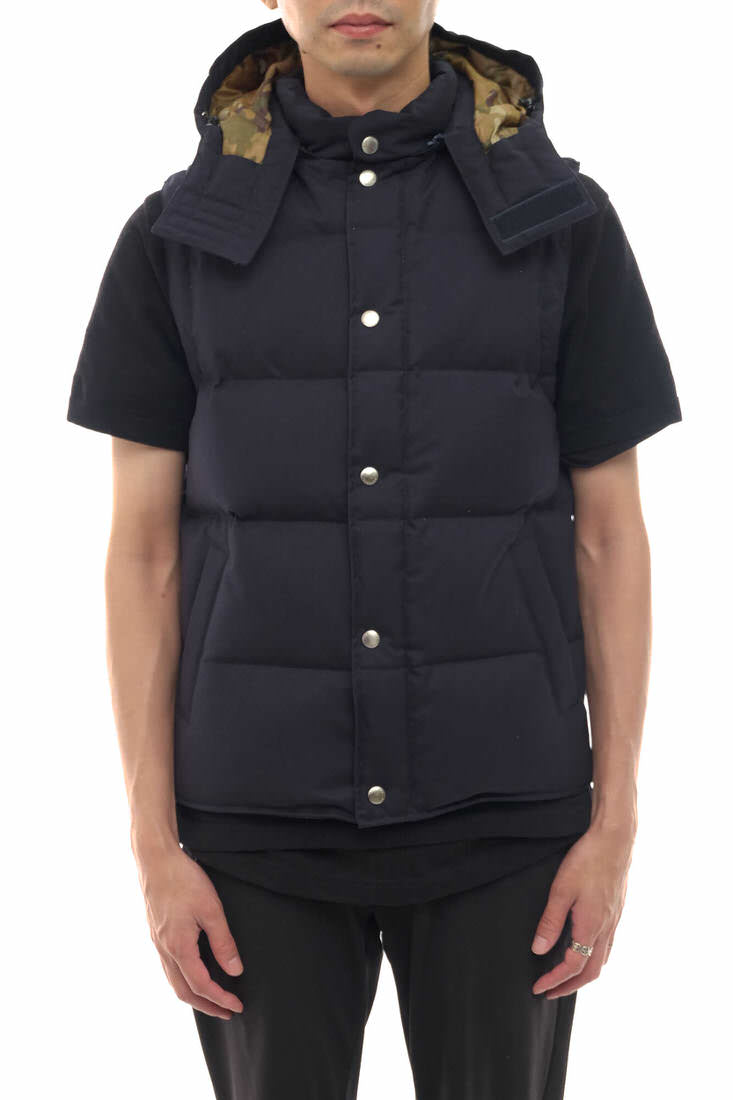 楽天市場】Subculture サブカルチャー ダウンベスト サイズ:1 ワッペン