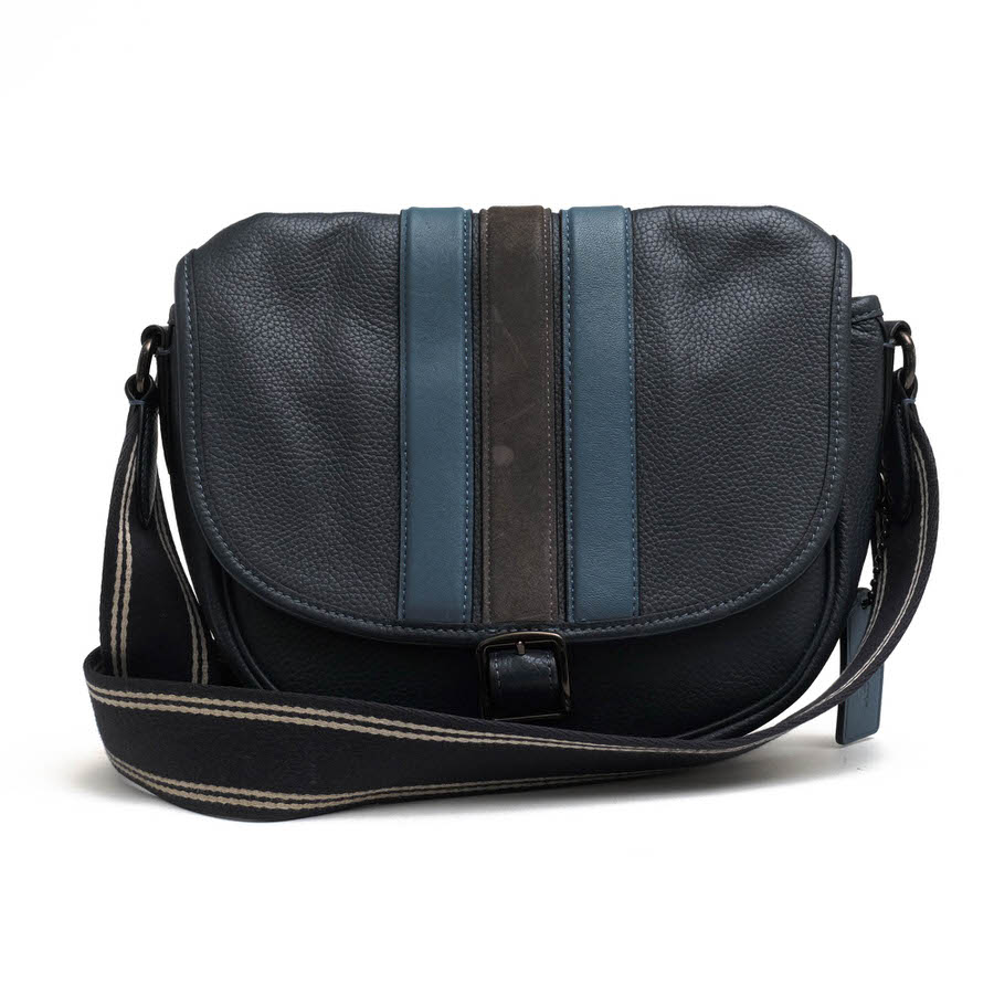 コーチ/COACH/C5382 Hitch Crossbody With Varsity Stripe ショルダーバッグ 【中古】 ｜ブランディング２号店