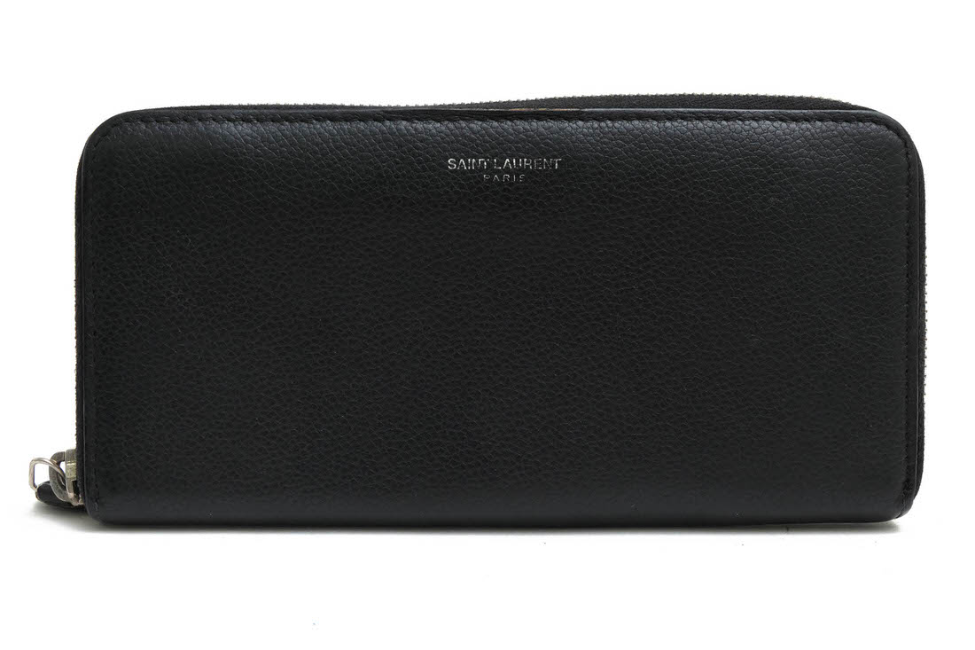 サンローラン/YVES SAINT LAURENT/414680 YSL PORTEFEUILLE FAMME 長紙入れ 【中古】