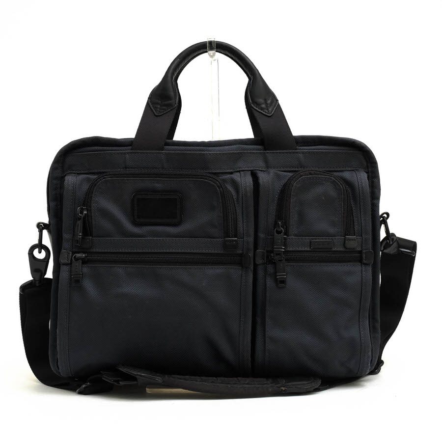 トゥミ/TUMI/26118NYHE ALPHA Expandable Organizer Compute アルファ エクスパンダブル・オーガナイザー・コンピューター・ブリーフ ビジネスバッグ 【中古】