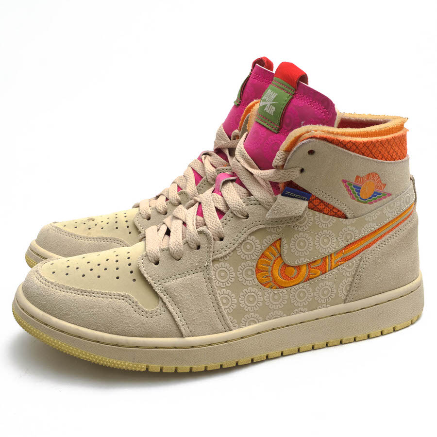 ナイキ/NIKE/FB2931-288 Air Jordan 1 Zoom Comfort Somos Familia Dia de Muertos エアジョーダン1 ズーム コンフォート ハイカットスニーカー 【中古】 |ブランディング2号店