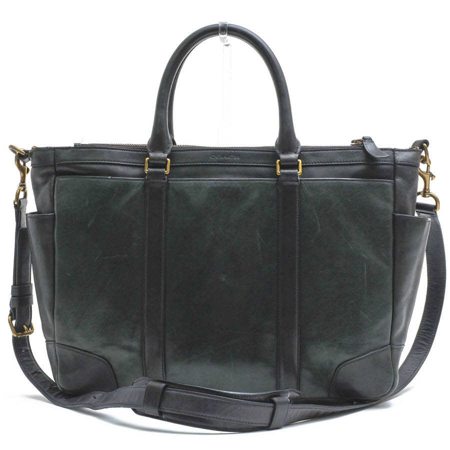 コーチ/COACH/71232 Bleecker Metropolitan Bag In Harness Leather ブリーカー メトロポリタン バッグ ハーネスレザー ビジネスバッグ 【中古】 17,416円