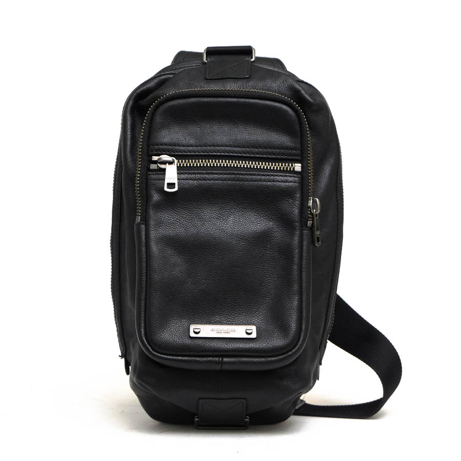 コーチ/COACH/71185 Thompson Day Pack In Leather トンプソン デイ パック ショルダーバッグ 【中古】
