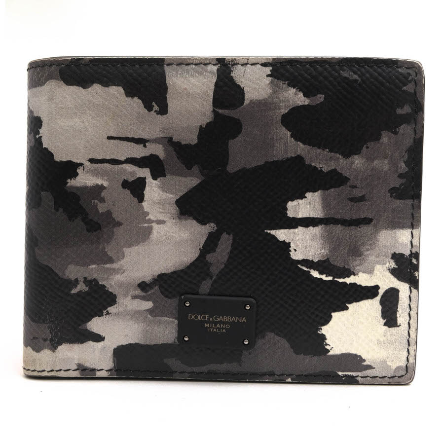 弗ガバ/DOLCE＆GABBANA/BP2463 AZ657 HH2QF がま口 【中古】 財布・ケース-バッグ・小物・ブランド雑貨-メンズ財布