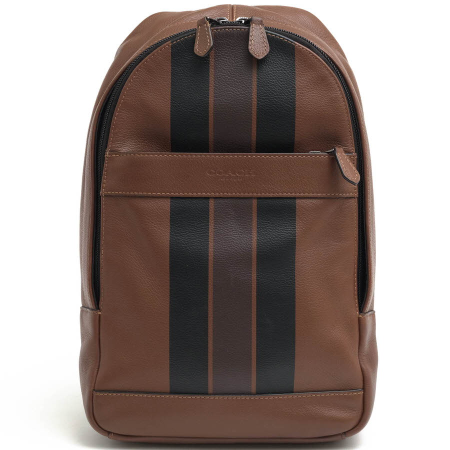コーチ/COACH/F72226 CHARLES PACK IN VARSITY LEATHER チャールズ ヴァーシティ スムースレザー ショルダーバッグ 【中古】