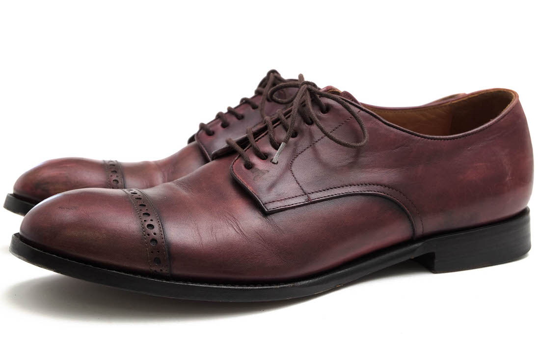 ○ポールスミス Paul Smith ワインレッド 牛革 カーフ ビジネスシューズ C056 アンティーク加工 プレーントゥ レザーソール メンズ 中古 楽天市場】Paul Smith ビジネスシューズ ポールスミス C056 ワイン