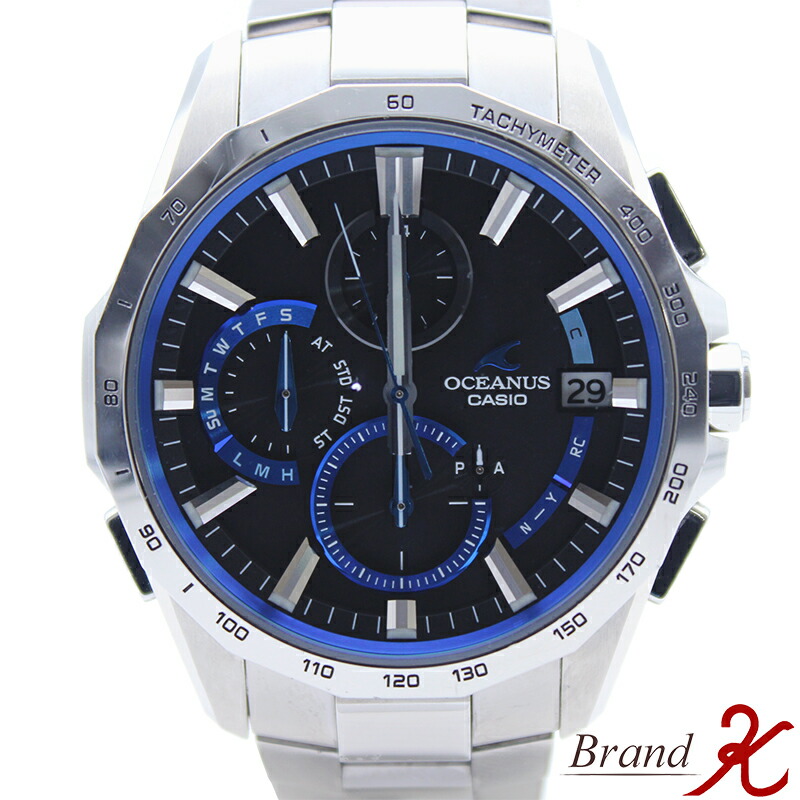 楽天市場】【緑屋質屋】カシオ OCEANUS(オシアナス) Manta(マンタ) OCW