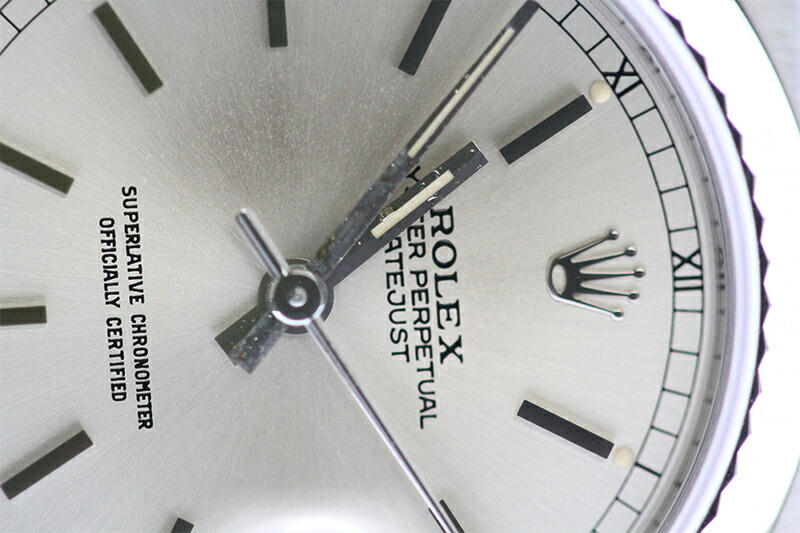 浦上店【ROLEX/ロレックス】DATEJUSTボーイズデイトジャスト68274R番SSK18WGホワイトゴールドシルバー文字盤AT自動巻Cal.2135ユニッセックス腕時計箱ケース説明書点検磨き仕上【中古】【送料無料】楽天