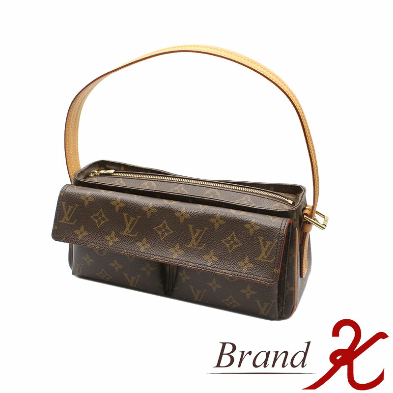 【 LOUIS VUITTON / ルイ・ヴィトン 】\u003cBR\u003eモノグラム ヴィバ シテ MM ショルダーバッグ\u003cBR\u003eM51164 赤銅色 一肩肉 御徒面子 ハンドバック レディース ヴィバシテMM LV ルイヴィトン ヴィバシテ\u003cBR\u003e【中古品】【貨物輸送無料】 BRAND K 浜町店