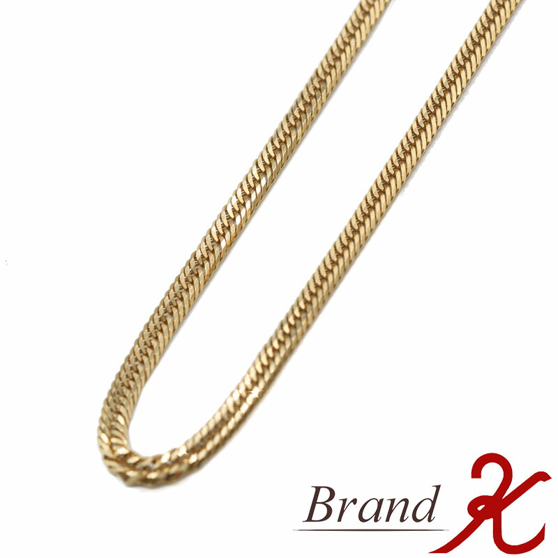 【 K18 喜平 ネックレス 】<br>12面カット トリプル喜平 ネックレス<br>トリプル 約10g 約40cm<br>造幣局刻印 ホールマーク<br>チェーン メンズ レディース<br>【中古品】【送料無料】 BRAND K 浜町店