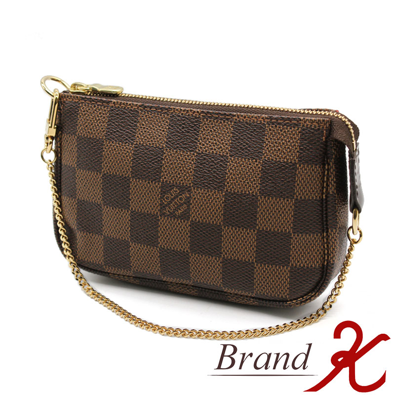 【 LOUIS VUITTON / ルイ・ヴィトン 】 ミニポシェット アクセソワール N58009　ポーチ　チェーンポーチ ミニポーチ　コスメポーチ　アクセサリーポーチ レディース LV ルイヴィトン 【 中古品・美品】【 送料無料 】 BRAND K 浜町店