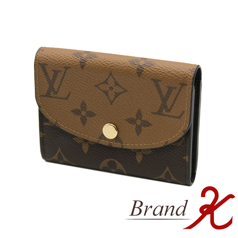 【 LOUIS VUITTON / ルイ・ヴィトン 】モノグラムリバース ポルトモネ ロザリM82333 モノグラム ブラウンコインケース 小銭入れ 財布 ミニ財布 レディース LV ルイヴィトン【中古品】【 送料無料 】 BRAND K 浜町店｜Brand K