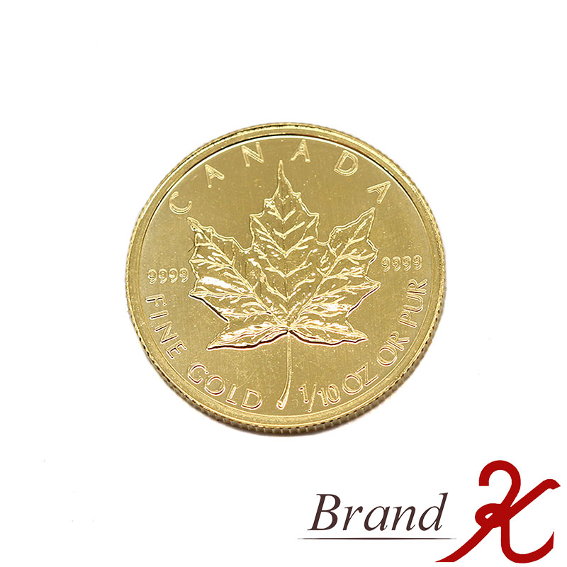 楽天市場】K24 メイプルリーフコイン 1OZ 約31.1g エリザベス女王 9999