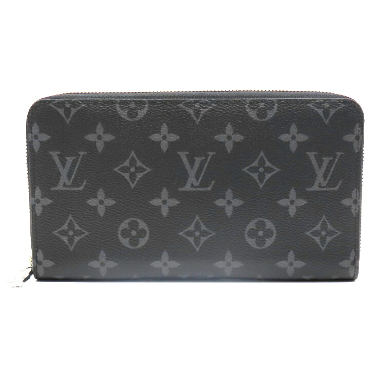 【本物引きうける】【見せびらかす未当て嵌める品】LOUIS VUITTON ルイ・ヴィトン ジッピー・オーガナイザーNM 長金入れ M82081 モノグラム 星食 メンズ 貨物輸送無料 【中古品】