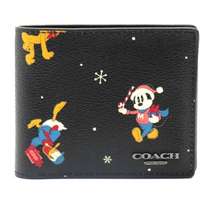 楽天市場】DISNEY × COACH 財布 ディズニー × コーチ コラボ レザー 
