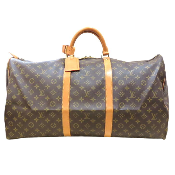 【本物保証】LOUIS VUITTON ルイ・ヴィトン キーポル60 モノグラム ブラウン M41422 ボストンバッグ 旅行バッグ 人気 送料無料 【中古品】｜ブランド館　店