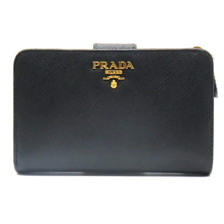 楽天市場】プラダ 財布 レディース 二つ折り財布 PORTAF PICCOLO LAMPO