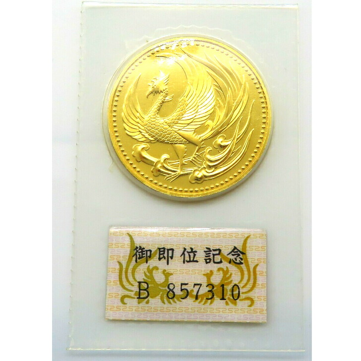 ▽▽金貨 天皇陛下御在位60年記念10万円金貨 昭和61年 K24 純金 20g 天皇陛下御在位60年記念 10万円金貨幣 昭和61年 純金 記念コイン