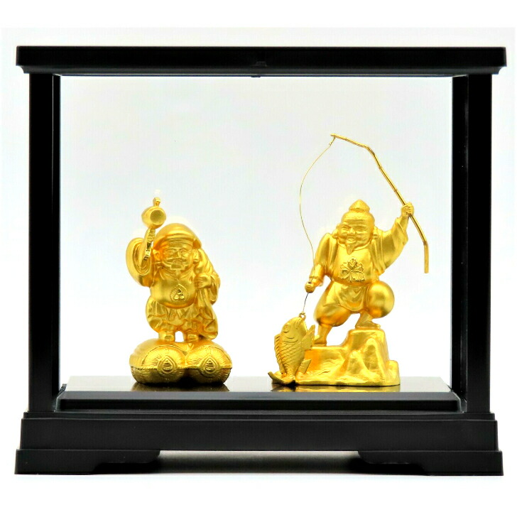 楽天市場】【送料無料】【中古】 K24 金工芸品 大黒様 七福神