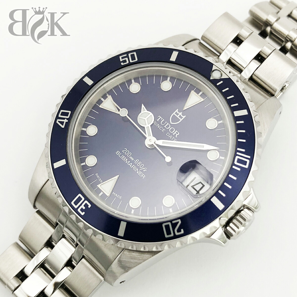 楽天市場】チューダー 75190 サブマリーナー デイト ステンレス 青文字