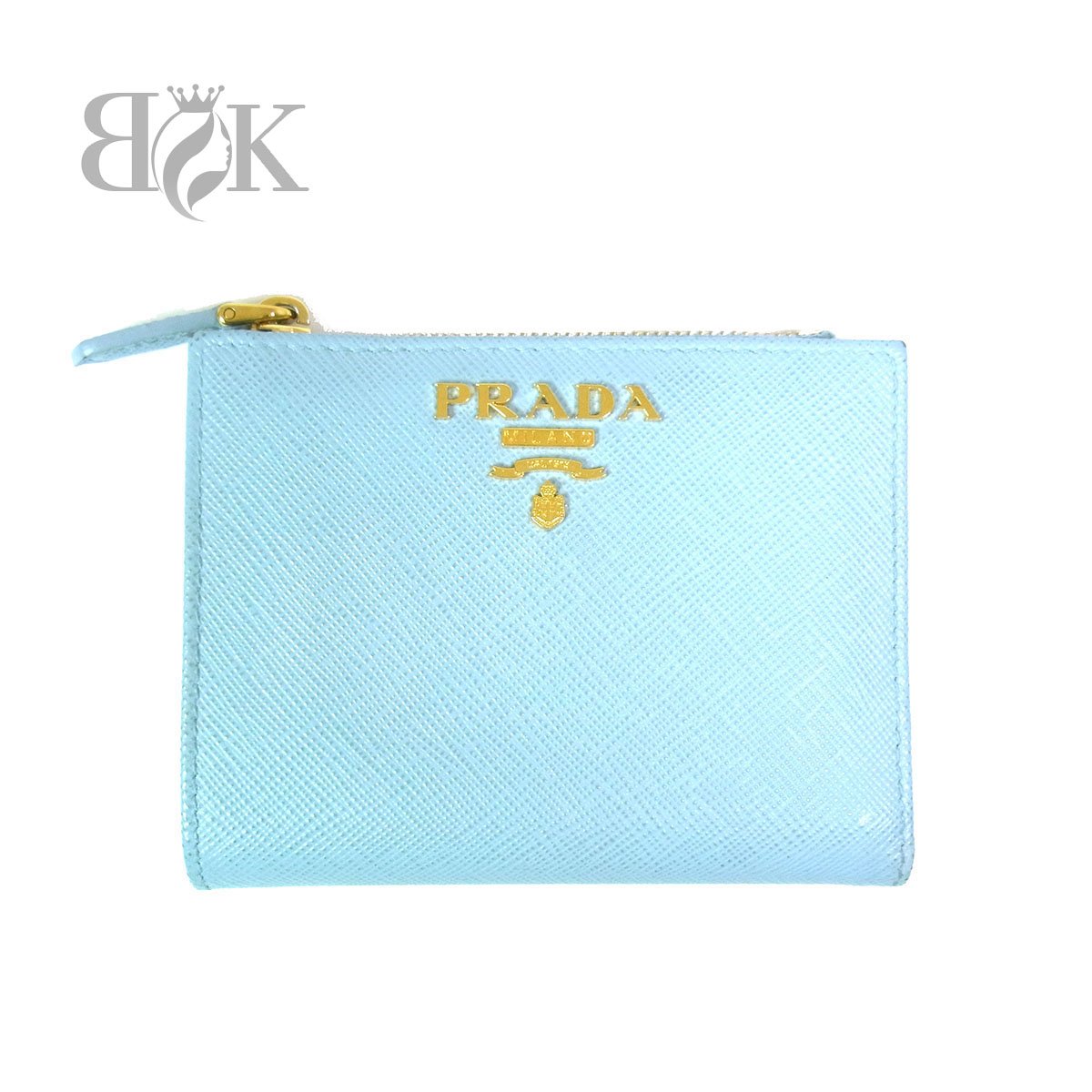 楽天市場】PRADA(プラダ) サフィアーノタブ 折り財布 コンパクト財布