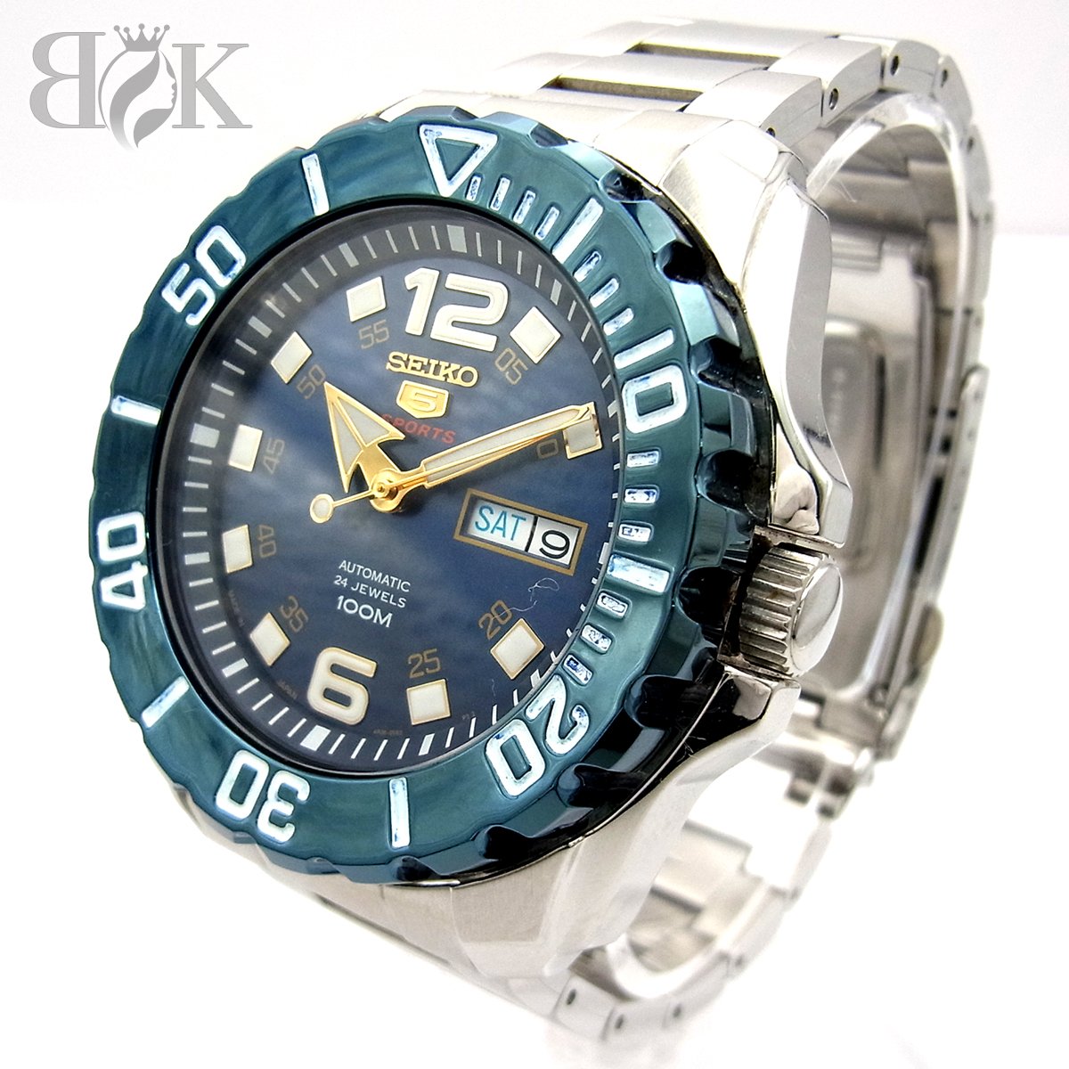 【美品】SEIKO5 スポーツ　4R36-03T0　ラバー　自動巻き　稼働品 良品】SEIKO 5 SPORTS 4R36-03T0 自動巻き 稼働品 - メルカリ