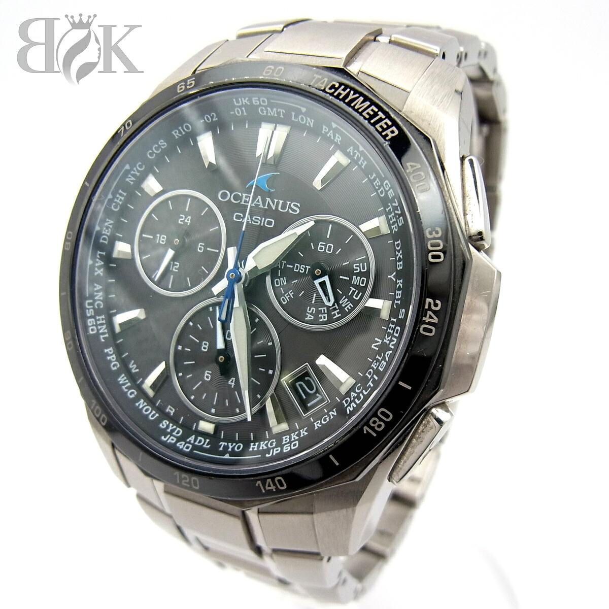 s*w様 OCEANUS OCW-S1000J-1AJF クロノグラフ ボタン傷 OCEANUS OCW-S1000J-1AJF クロノグラフ ボタン傷 - メルカリ