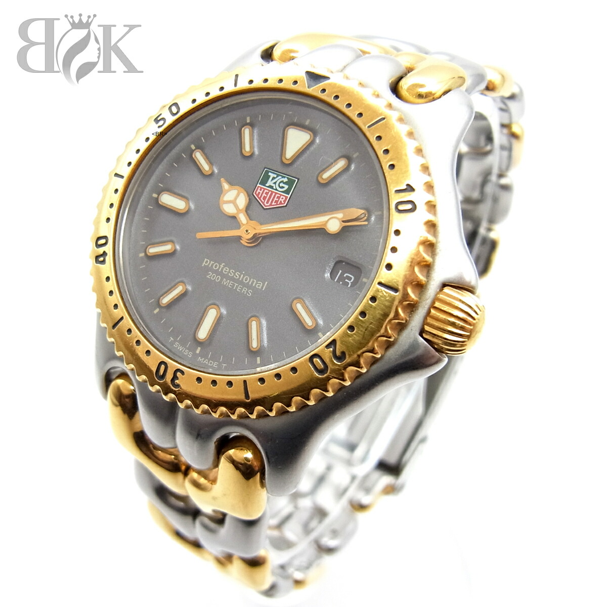 【極美品/稼動】TAG HEUER プロフェッショナル 200m 腕時計 Yahoo!オークション -「タグホイヤー wk1113」の落札相場・落札価格